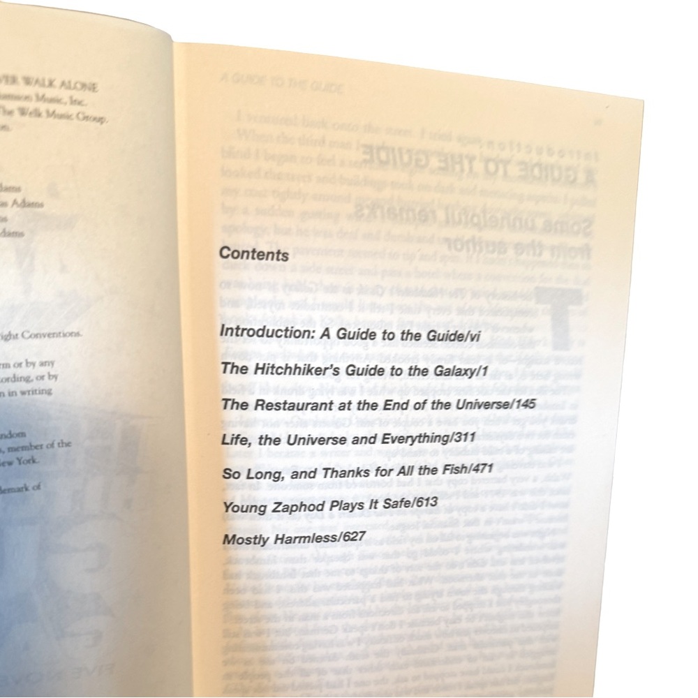 Douglas Adam’s NEW The Ultimate Hitchhiker's Guide to the Galaxy Hardcover Book - Picture 7 of 9